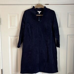 Elegant Navy Blue Women's Dress